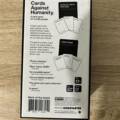 cards against humanity original set.